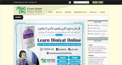 Desktop Screenshot of onlineteachings.greenislandtrust.org