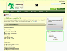 Tablet Screenshot of gides.greenislandtrust.org